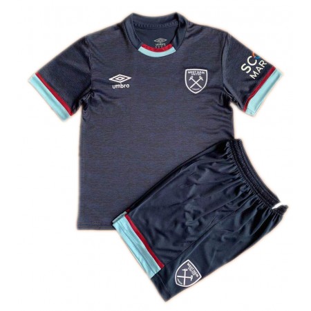 Koszulka West Ham United Dziecięca Trzeciej 2021/22 Koszulki Piłkarskie